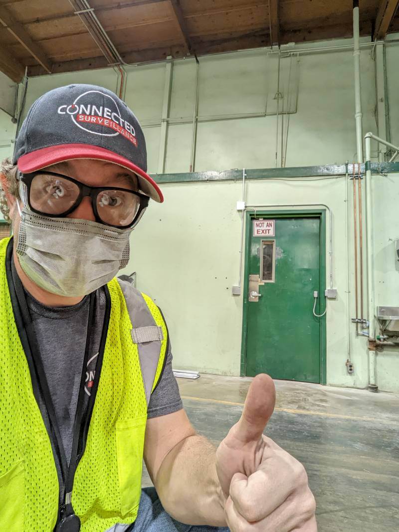 Joel Olson giving a thumbs up
